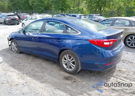 2016 Hyundai Sonata Se z USA, uszkodzony, nr VIN 5NPE24AF5GH306506